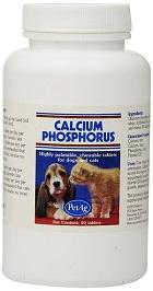 Thuốc bổ sung canxi cho chó mèo Calcium Phosphorus (Mỹ)